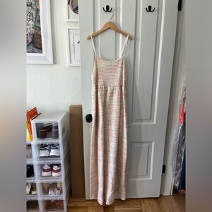 SOMETHING NAVY White Multicolored Maxi Dress